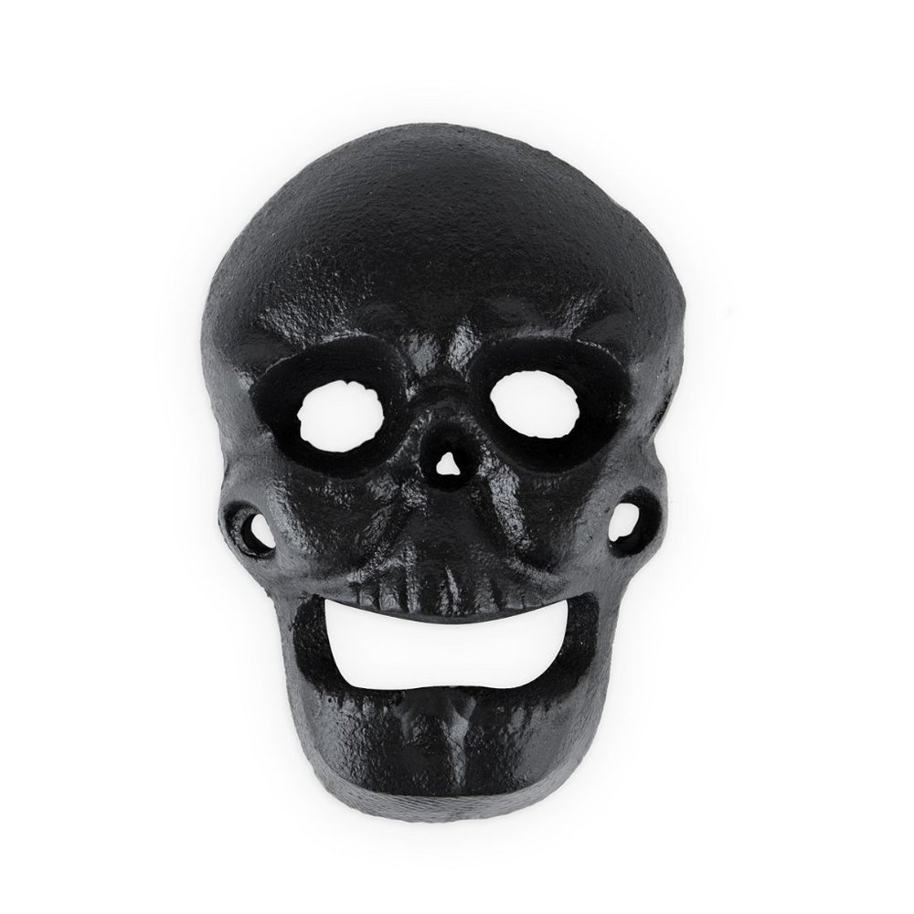 Foster & Rye Wall Mount Skull Bottle Opener *Heavy Cast Iron* New In Box